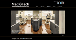Desktop Screenshot of medtechconstruction.com